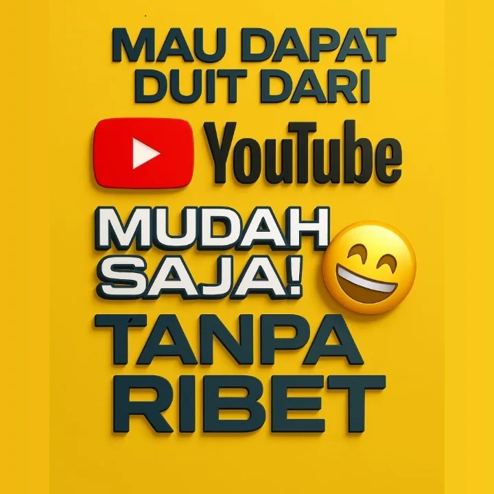 Dapat Duit Dari Youtube